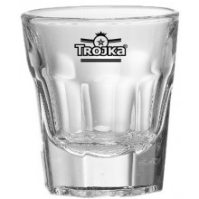 TROJKA - Shotglas 6 Stück mit je 2 cl