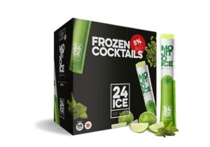 Frozen Cocktails Ice24 Mojito 50er Pack mit 6,5 cl 5% Vol.